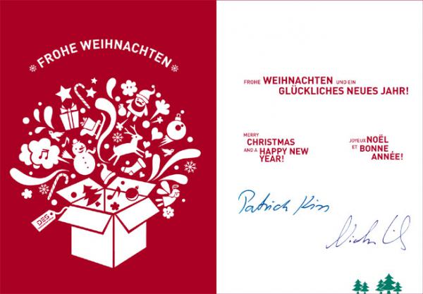 Frohe Weihnachten / Merry Christmas / Joyeux noel